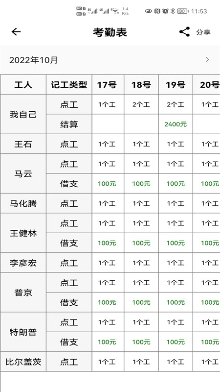 记工app