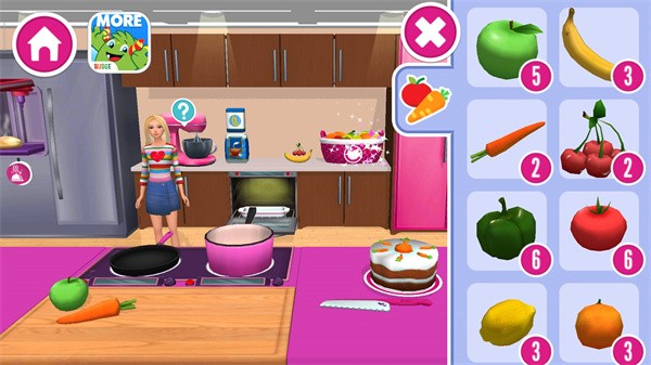 芭比梦幻屋冒险破解版最新版