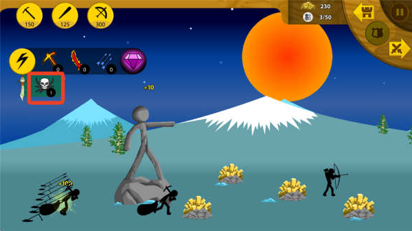 火柴人战争遗产白骨皮肤模组版