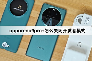 opporeno9pro+如何关闭开发者模式
