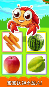宝宝蔬菜水果认知