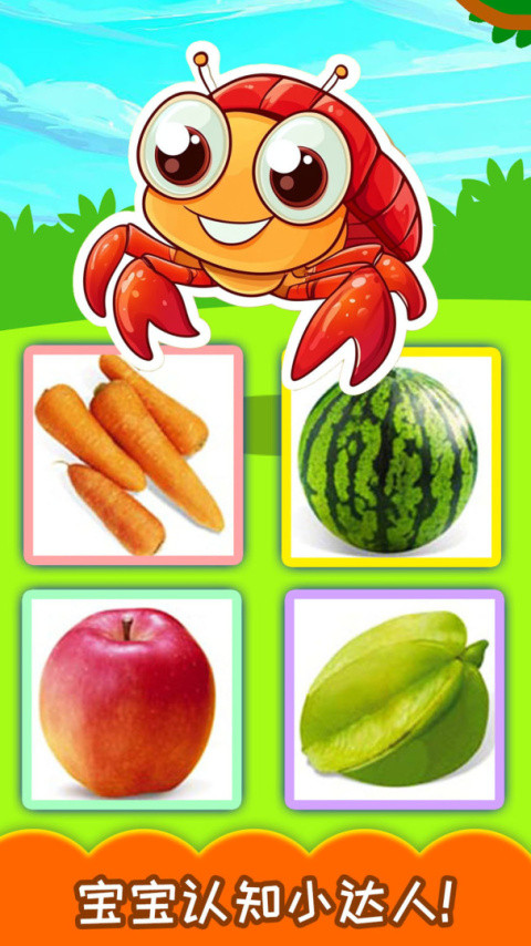 宝宝蔬菜水果认知
