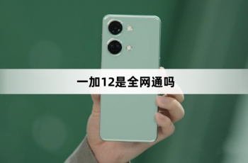 一加12是全网通手机吗