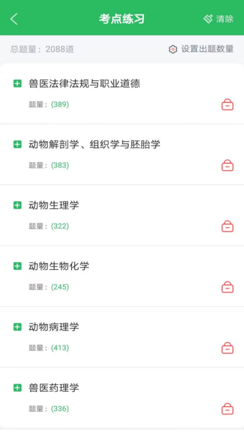 兽医资格考试题库app