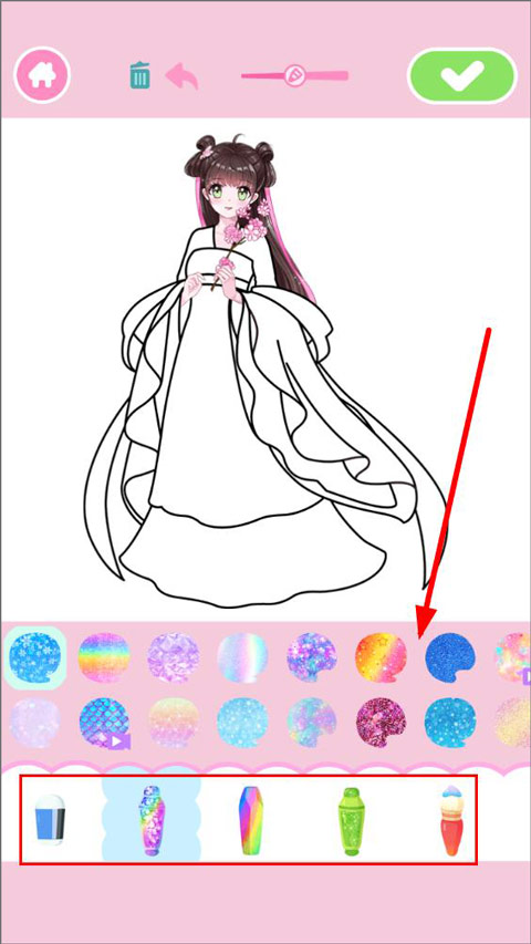 闪耀公主裙