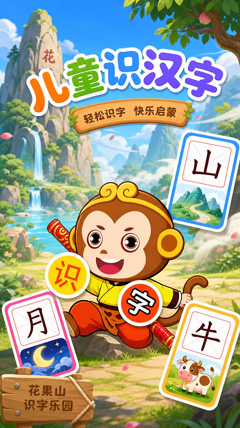 儿童识汉字app