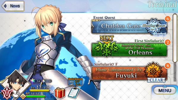 命运冠位指定国际服(Fate Grand Order)