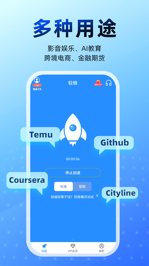 轻蜂加速器app