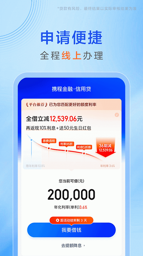携程金融app