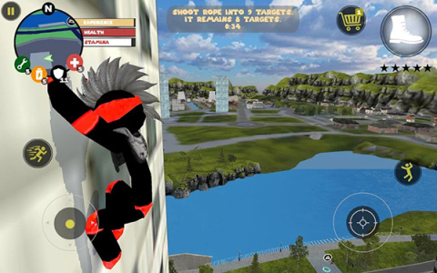 火柴人绳索英雄内置MOD菜单版