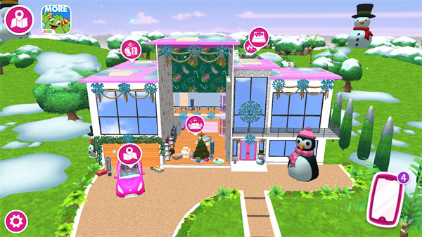 芭比梦幻屋冒险破解版最新版