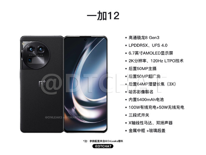 一加 12后盖材质介绍