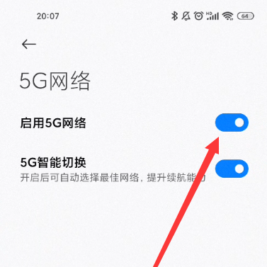 真我realme Q5在哪里调成4G网络