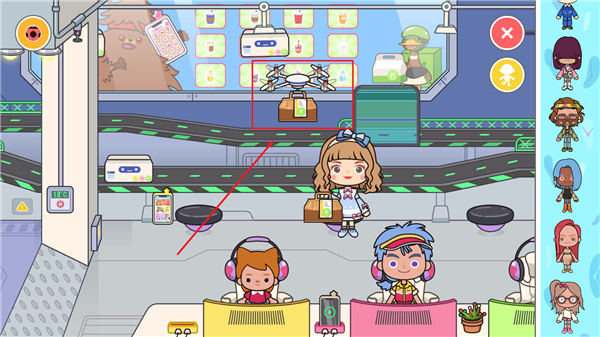 米加小镇外卖店版