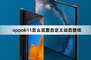 oppok11设置自定义动态壁纸教程