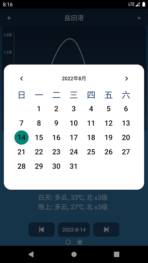潮汐预报