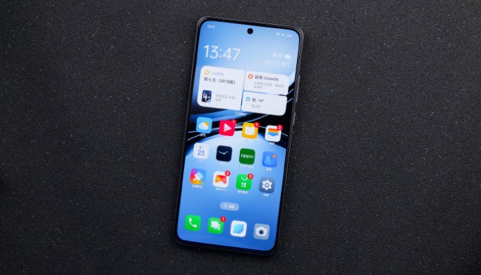 OPPO K12怎么把相册中的图片设为壁纸？