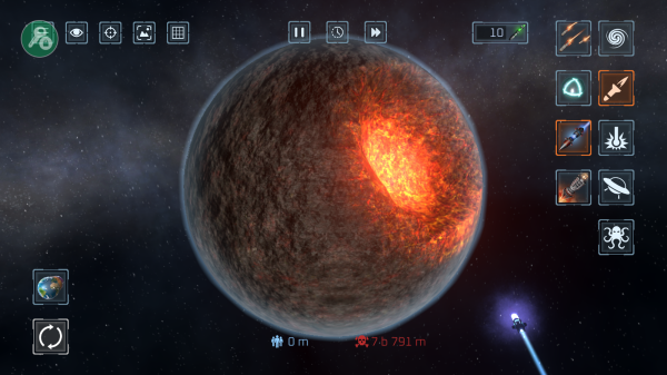 星球爆炸模拟器