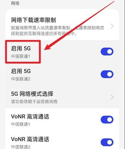 真我Realme11Pro如何切换4G网络