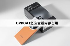 OPPOA1如何查看内存占用