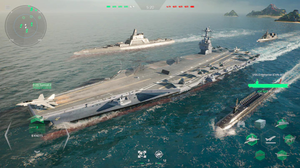 现代战舰在线海战内置菜单版