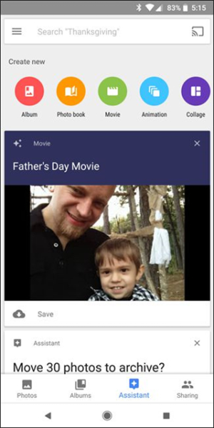 Google Photos app
