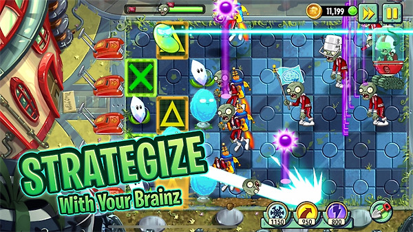 植物大战僵尸2全5阶植物无限钻石版