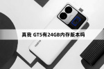 真我 GT5有24GB内存版本吗