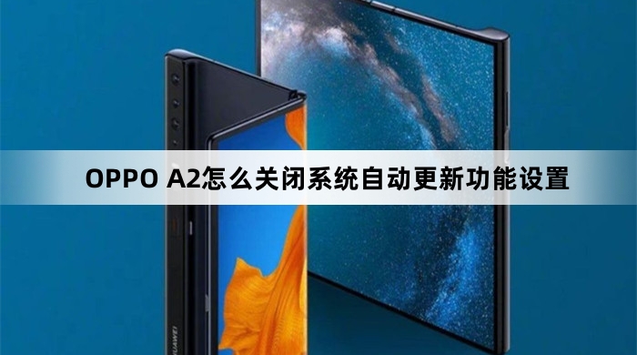 OPPO A2如何关闭系统自动更新功能设置