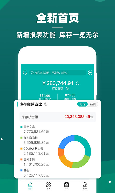 智能云仓库存管理app