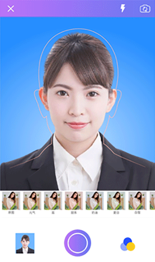 自拍证件照app