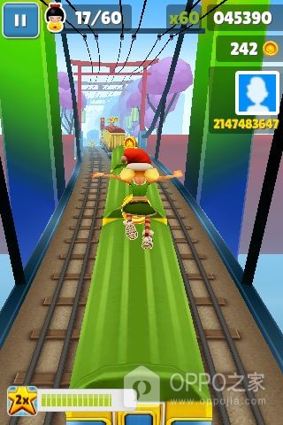 地铁跑酷99999金币和99999钥匙版