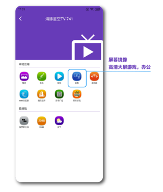 海豚星空投屏app