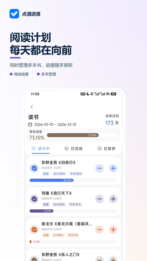点滴进度
