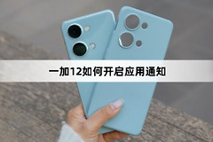 一加12怎么开启应用通知