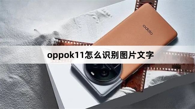 oppok11怎么识别图片文字