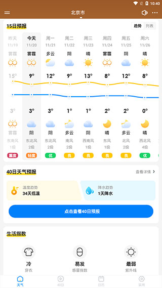乐福天气app