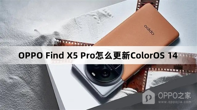 OPPO Find X5 Pro如何更新ColorOS 14