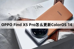 OPPO Find X5 Pro如何更新ColorOS 14