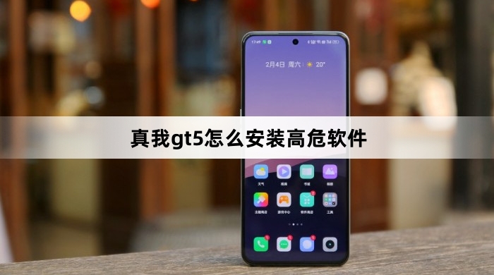 真我gt5如何安装高危软件