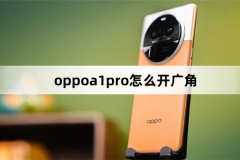 oppoa1pro如何开广角