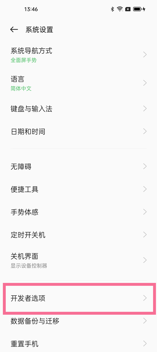 真我手机开发者选项进入教程介绍