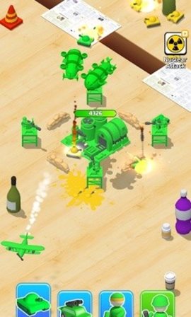 玩具军抽签防守破解版