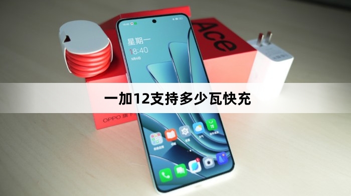 一加12支持多少瓦快充