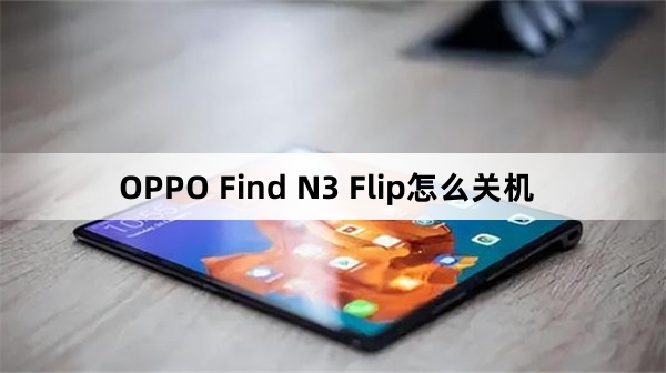 OPPO Find N3 Flip关机教程
