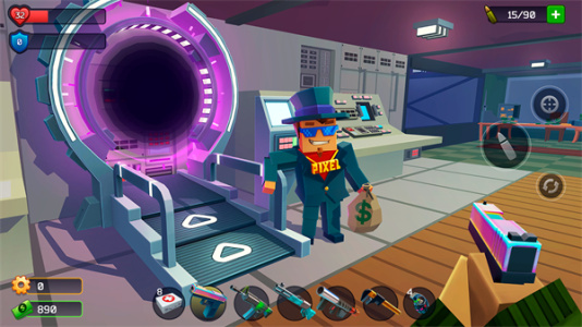 像素战斗僵尸突袭MOD菜单版