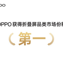 横向折叠旗舰的代表！OPPO Find N2系列荣获2022年中国折叠屏品类市场份额第一