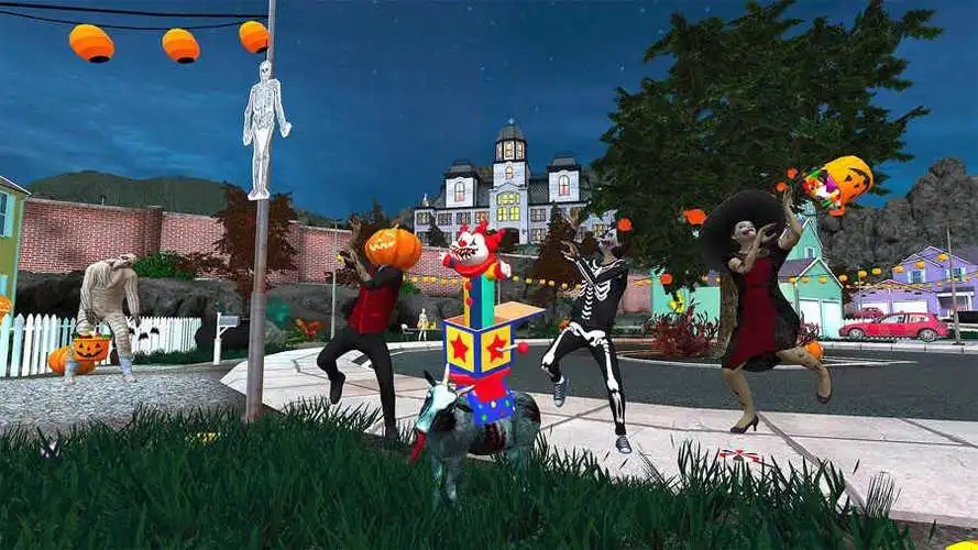 恐怖模拟山羊