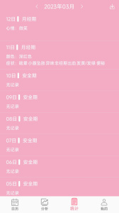 女生例假记录app