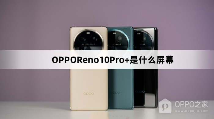 OPPOReno10Pro+屏幕材质介绍